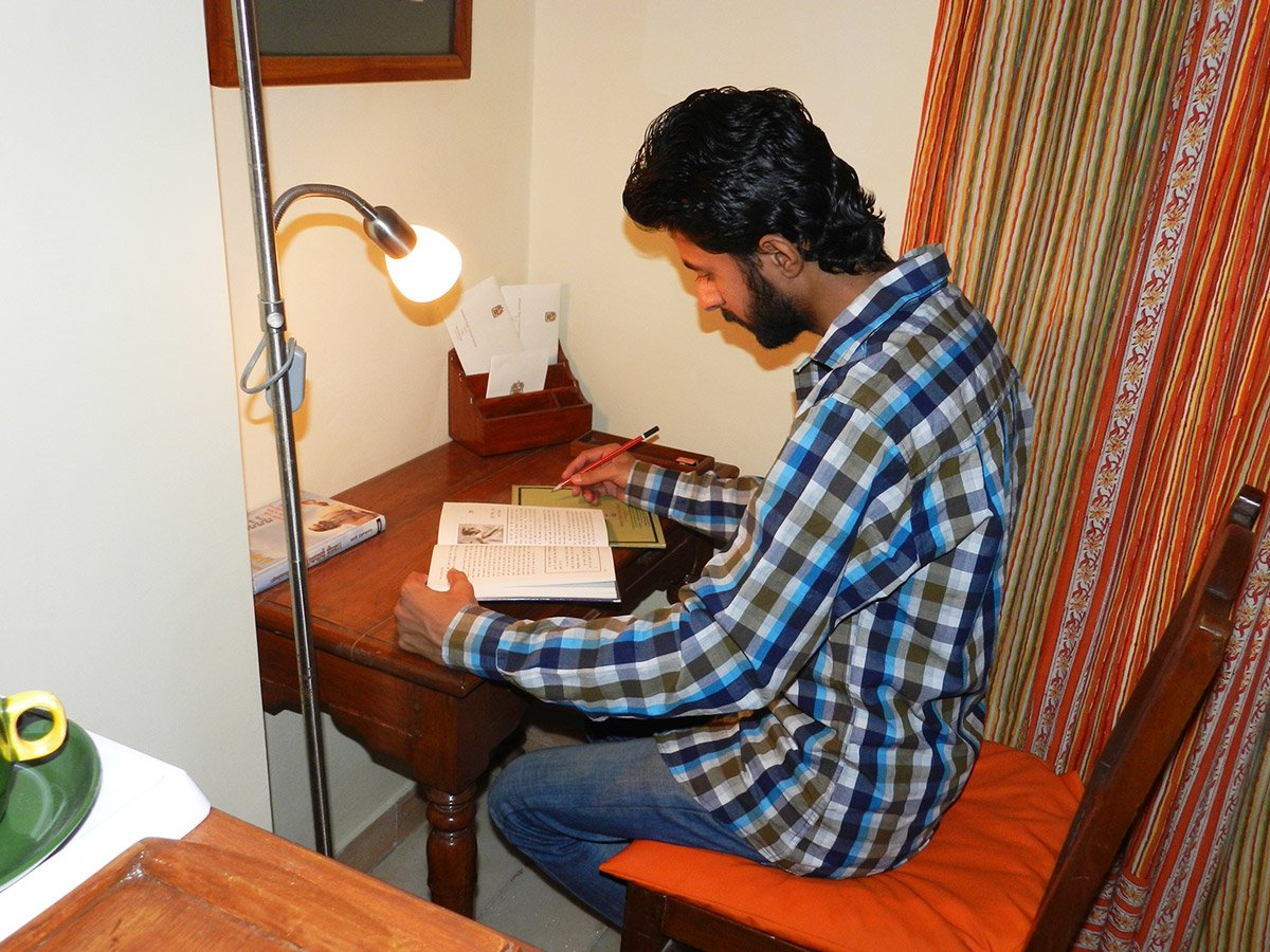 Study on table